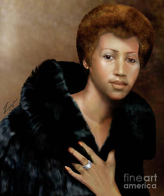 Aretha Franklin Once Upon A Queen by Reggie Duffie Aretha Franklin Once Upon A Queen by Reggie Duffie