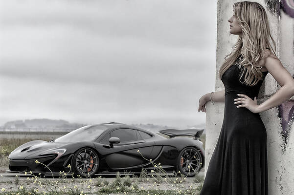 Wall Art - Photograph - Around the corner #McLaren #MSO #P1 by ItzKirb Photography