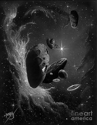 Outerspace Drawings Fine Art America