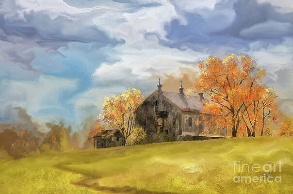 Wall Art - Digital Art - At The Edge Of Antietam by Lois Bryan