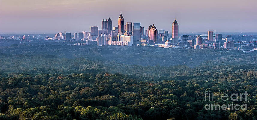 Atlanta Skyline by Doug Sturgess Atlanta Skyline by Doug Sturgess