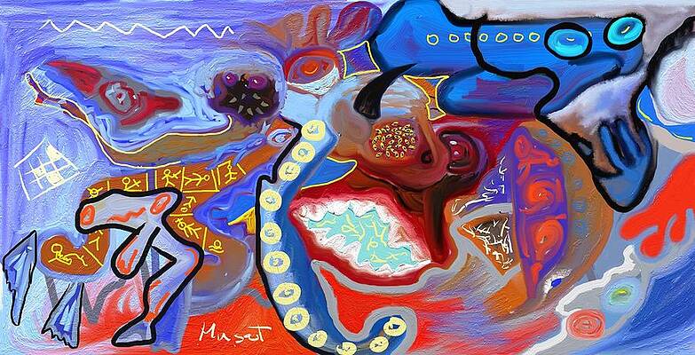 Automatism 1 by Musat Iliescu
