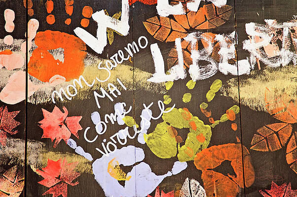 Wall Art - Photograph - Autumn Graffiti by Jill Love