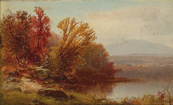 Autumn Print by William Hart