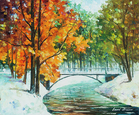 AUTUMN'S END by Leonid Afremov AUTUMN'S END by Leonid Afremov