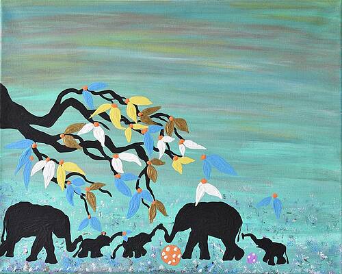 Baby Elephant Paintings Page 8 Of 19 Pixels