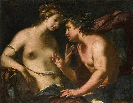 Bacchus and Ariadne Print by Antonio Bellucci