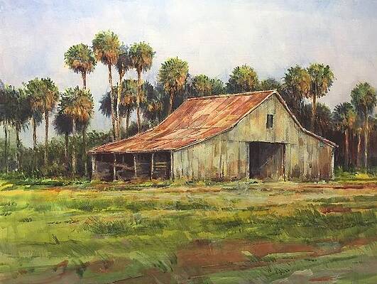 Barn, Lake Okeechobee by Ronald Shelley Barn, Lake Okeechobee by Ronald Shelley