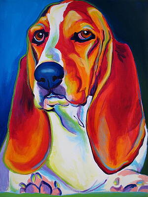 Basset Hound - Maple by Dawg Painter Basset Hound - Maple by Dawg Painter