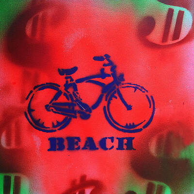 Abstract Bicycle Paintings Fine Art America
