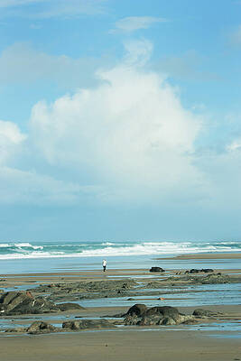 Wall Art - Photograph - Beach Walk by Mary Jo Allen