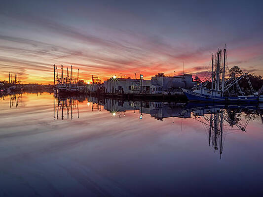 Beautiful Bayou Sunset by Brad Boland Beautiful Bayou Sunset by Brad Boland