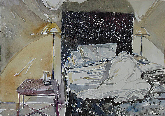 Bed slept in by Vaughan Davies Bed slept in by Vaughan Davies