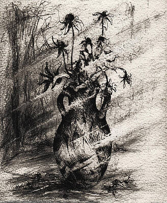 Wall Art - Drawing - Being Seen by William Russell Nowicki