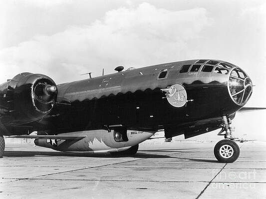 Wall Art - Photograph - Bell X-1 Resting In Belly Of B-29, 1947 by Science Source