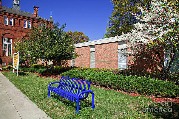 Wall Art - Photograph - Bench at Johnson C Smith University by Jill Lang