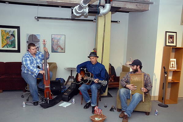 Bernie King and the boys by John Terwilliger