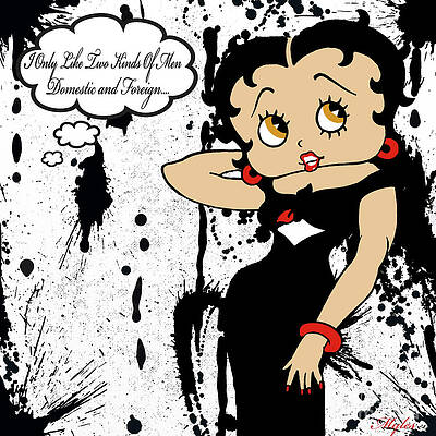 Betty Boop Paintings Fine Art America