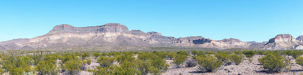 Wall Art - Photograph - Big Bend Ranch State Park Panorama by SR Green