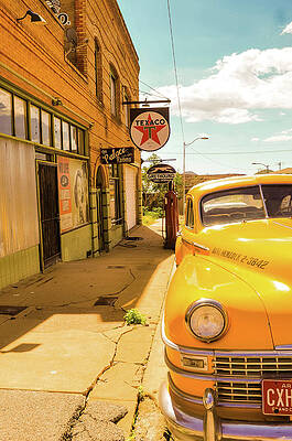 Wall Art - Photograph - Bisbee Taxi by Jessica Morelan