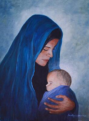 Mother Holding Baby Paintings Page 4 Of 4 Fine Art America
