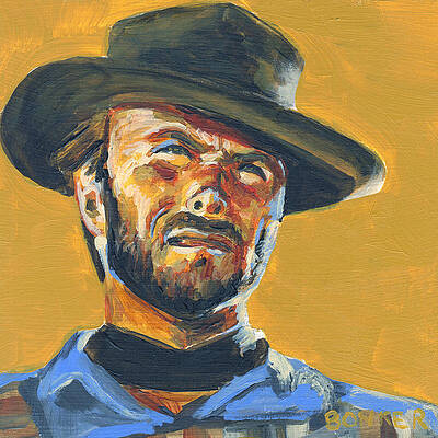 Cowboy Movie Paintings Fine Art America