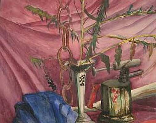 Blow Torch Still Life Painting By Ronald Lee