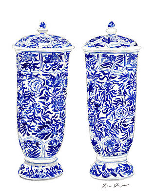 Chinese Porcelain Paintings Fine Art America