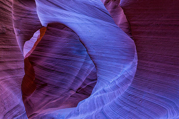 Wall Art - Photograph - Blue Arch by Duane Miller