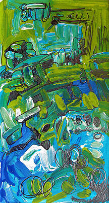 Blue Green Yellow by Michael Pomeroy