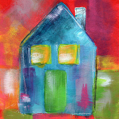 Abstract House Paintings Fine Art America