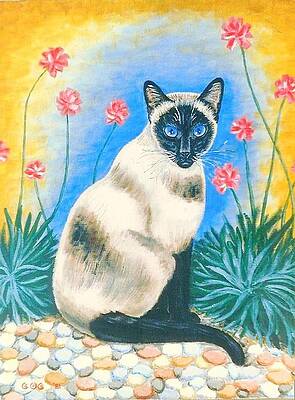 Blue Kitty by George I Perez Blue Kitty by George I Perez
