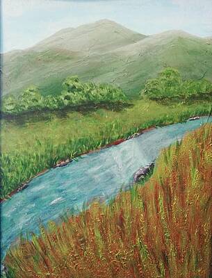 Blue Ridge Stream by Nancy Sisco Blue Ridge Stream by Nancy Sisco