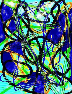 Blue Study by Michael Laughrin