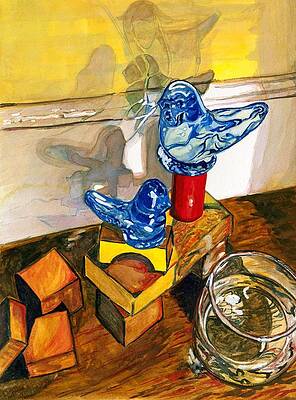 Bluebirds of Happiness by Starr Weems