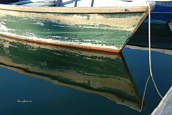 Boat Reflection by AnnaJanessa PhotoArt Boat Reflection by AnnaJanessa PhotoArt