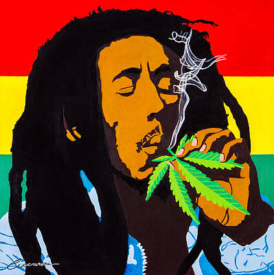 Bob Marley Abstract Paintings Fine Art America