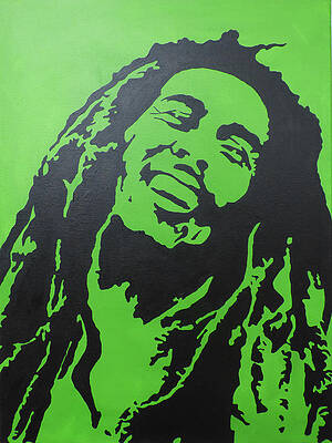 Bob Marley Abstract Paintings Fine Art America