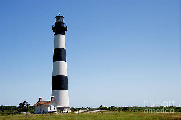 Wall Art - Photograph - Bodie Island Lighthouse in the Outer Banks by Jill Lang