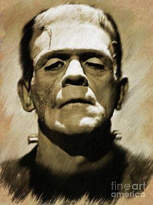 Monster Movies Paintings Fine Art America