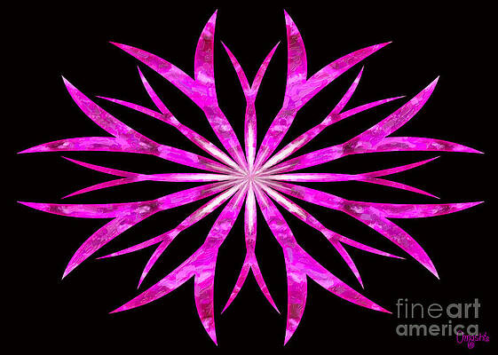 Wall Art - Digital Art - Breathing Life Abstract Macro Transformations by Omashte by Omaste Witkowski