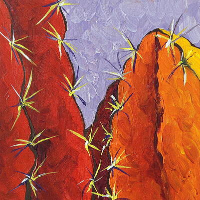 Bright Cactus by Sandy Tracey Bright Cactus by Sandy Tracey