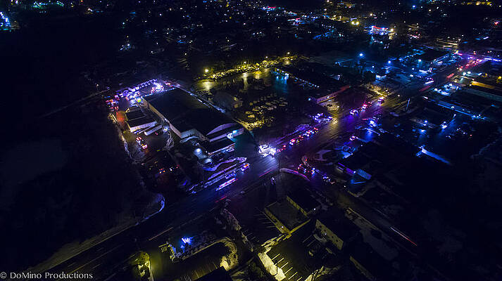  Photograph - Bright Night Lights by Daniel Marlin