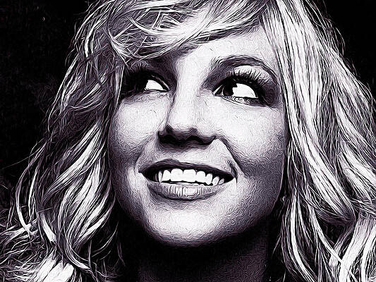 Britney Spears Paintings Fine Art America