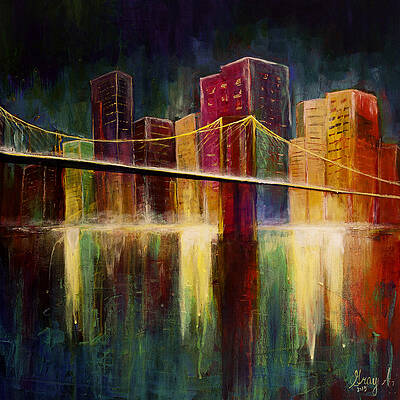 Brooklyn Bridge by Gray Artus Brooklyn Bridge by Gray Artus