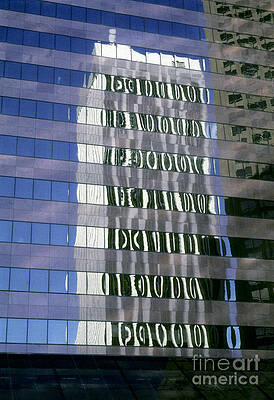 Wall Art - Photograph - Building Reflections by Tony Freeman