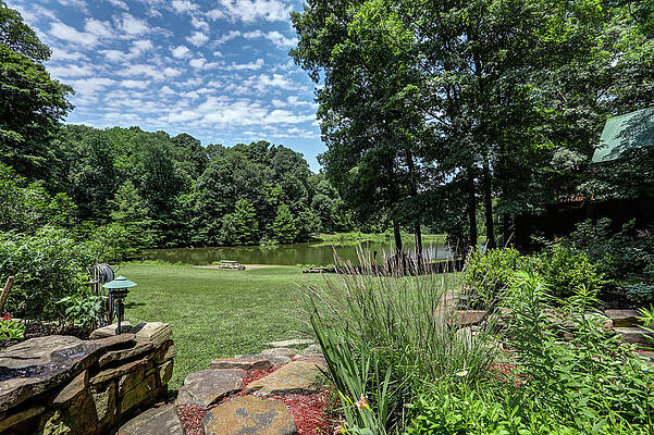 Burns Rd Yard and Pond by Jeff Kurtz Burns Rd Yard and Pond by Jeff Kurtz
