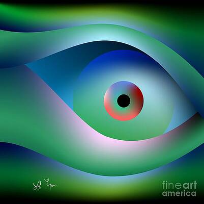 Wall Art - Digital Art - Button To Fantasy by Leo Symon