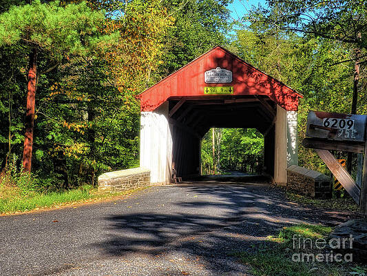 Cabin Run Covered Bridge by Richard Patrick Cabin Run Covered Bridge by Richard Patrick