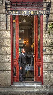 Wall Art - Photograph - Cafe Del Oriente by Craig J Satterlee